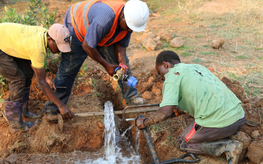 WASH Improvement Project is almost complete for Lundu Parish Center